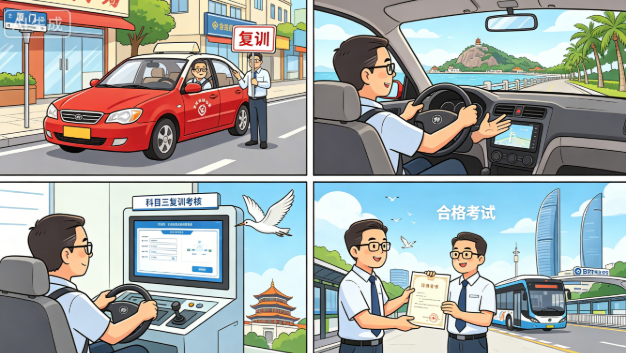 上路更安全！厦门开展“老证新手”驾驶复训