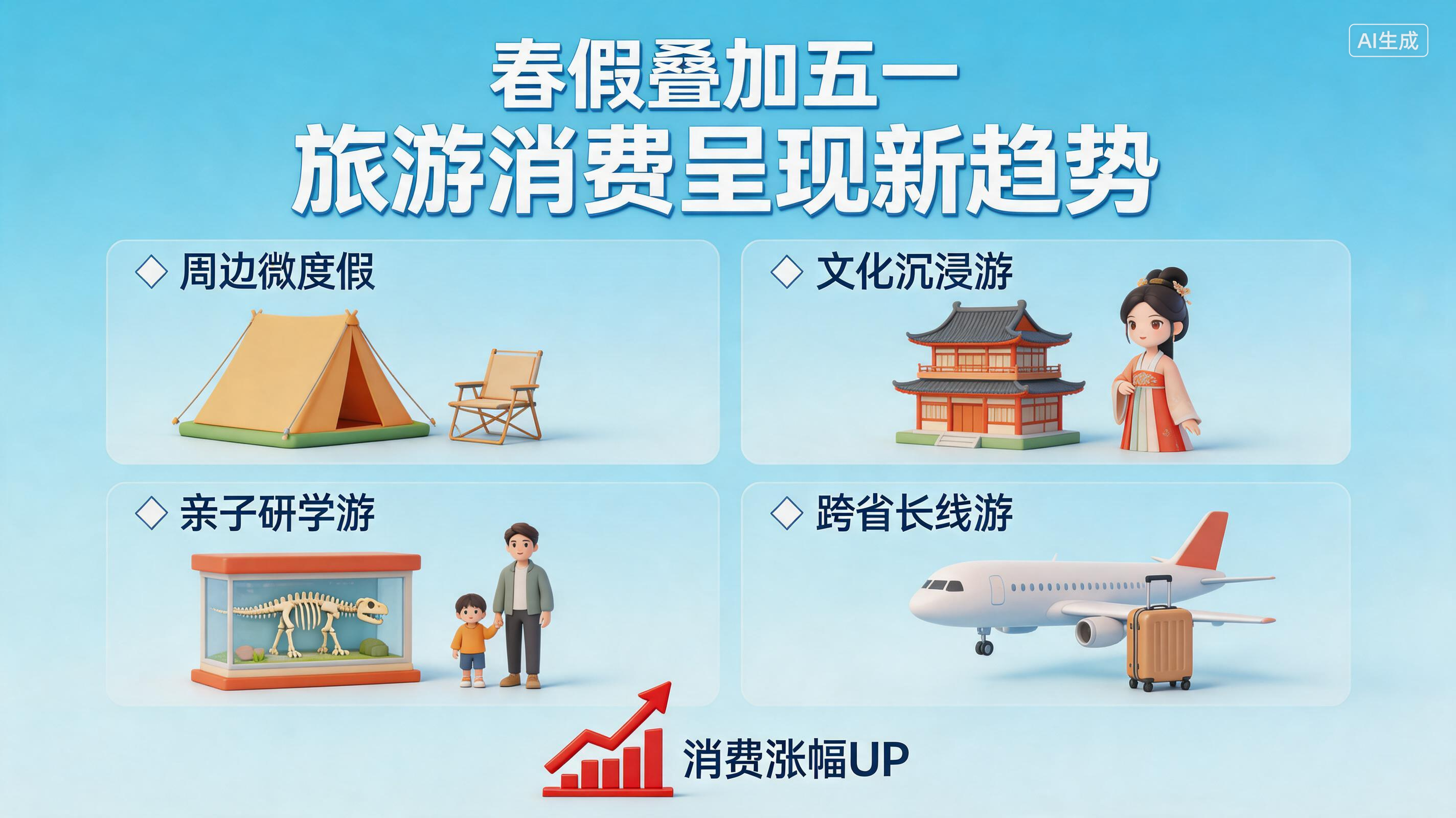 春假疊加“五一” 旅游消費(fèi)呈現(xiàn)新趨勢(shì)