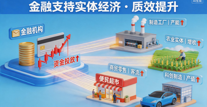 金融支持实体经济质效提升
