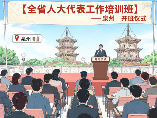 全省人大代表工作培訓班在泉開班