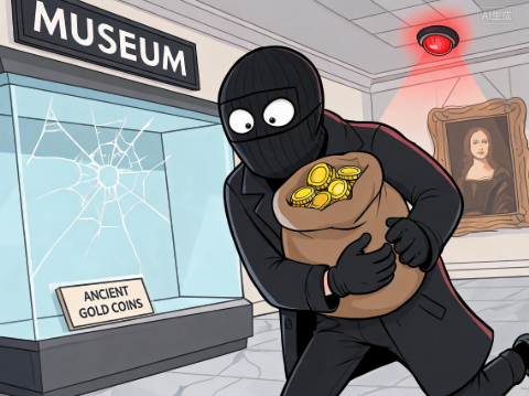 俄逮捕盗窃法国博物馆金币携赃入境嫌疑人