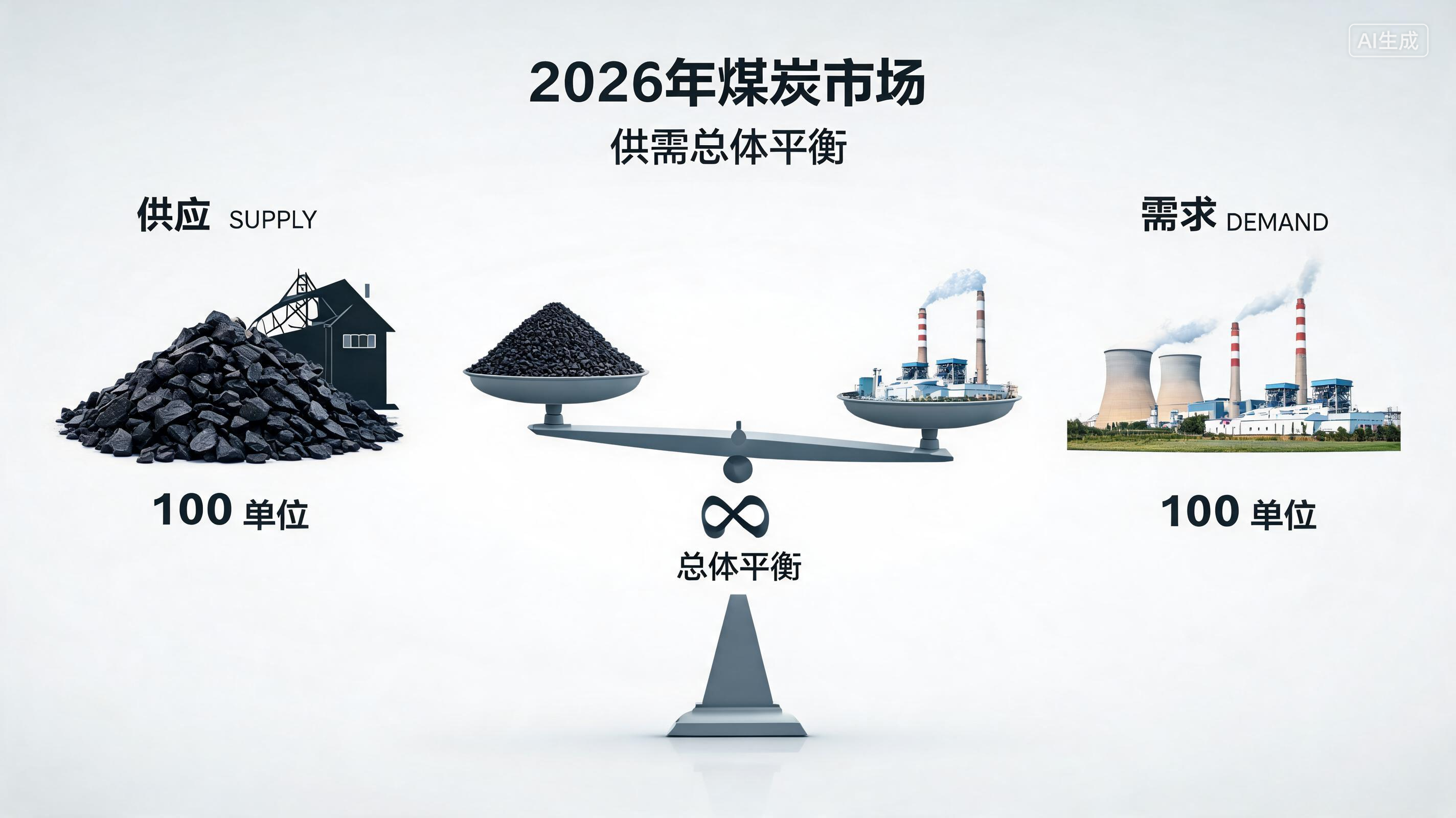 報告預計：2026年煤炭市場供需呈現總體平衡態勢
