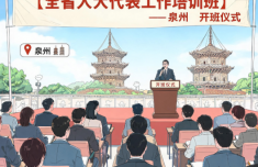 全省人大代表工作培训班在泉开班