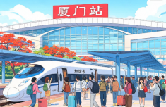 “五一”假期 厦门火车站将加开103列旅客列车