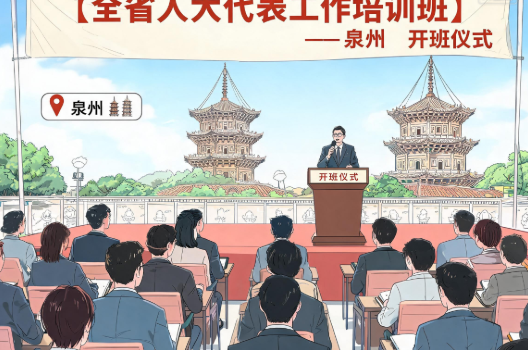 全省人大代表工作培訓班在泉開班