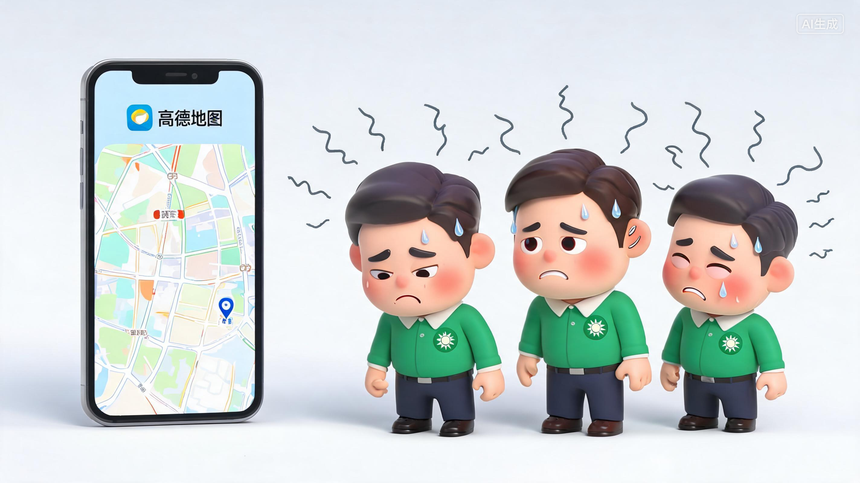 盯上高德地图，民进党当局徒增笑柄（日月谈）