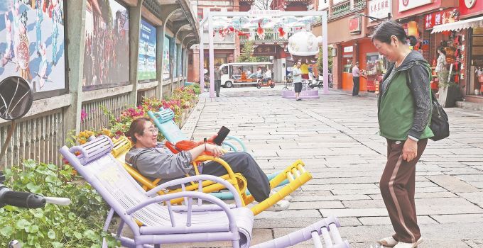 假期来泉“躺平” 感受闽南独有松弛