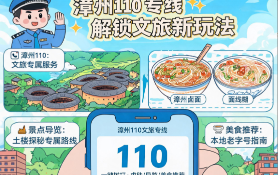 “漳州110专线” 解锁文旅新玩法