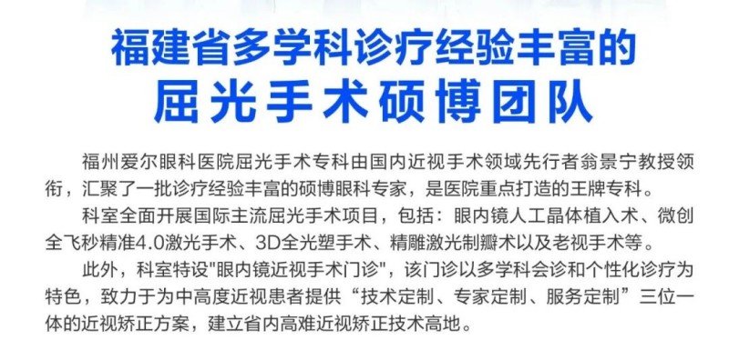加法手术，昼夜高清！福州爱尔眼科医院成功举办EVO+ICL（V5）新技术发布会
