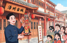 走进“无界剧场” 看漳州古城新偶戏