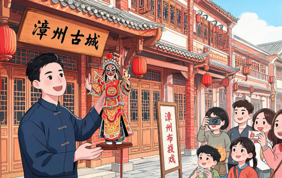 走进“无界剧场” 看漳州古城新偶戏