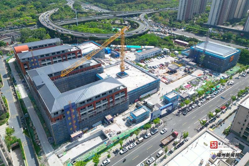 白湖北园片区小学麦顶分校收尾冲刺 力争下月底全面建成