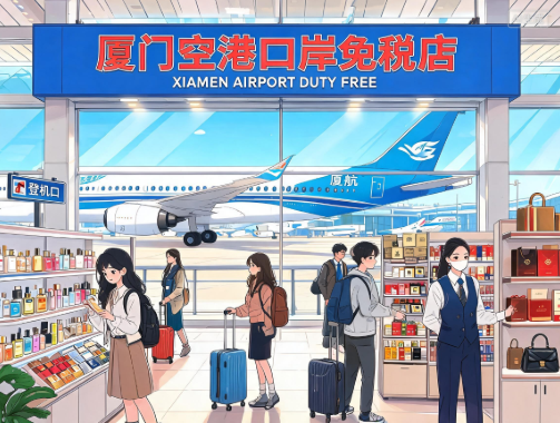 厦门空港口岸免税店 “五一”销售额创近5年新高