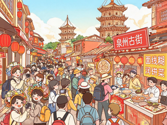 “松弛感”里见繁华 泉州文旅“五一”假期再创新高