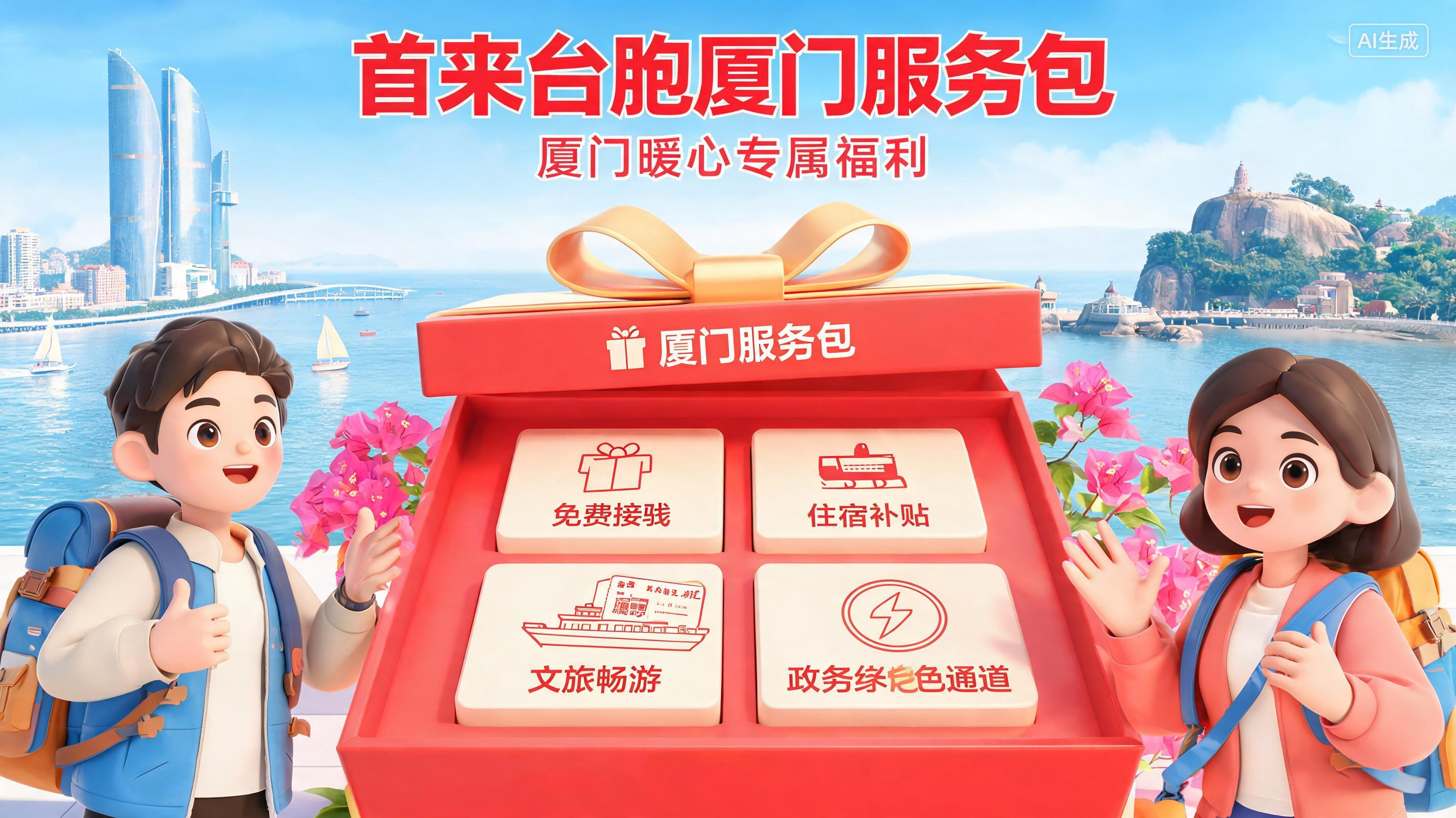 厦门推出“首来台胞厦门服务包”