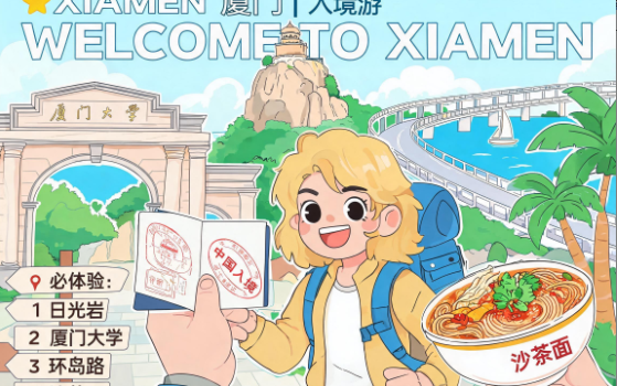 入境游热门目的地 厦门全国第七