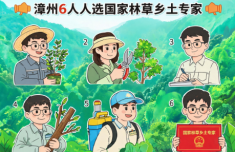 漳州6人入选国家林草乡土专家