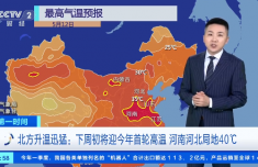 飙至40℃?北方的夏天来得太突然了 南北气温大逆转
