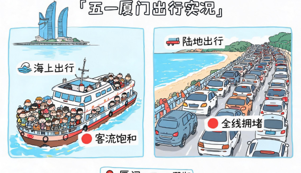 “五一”假期厦门交通 出行数据出炉