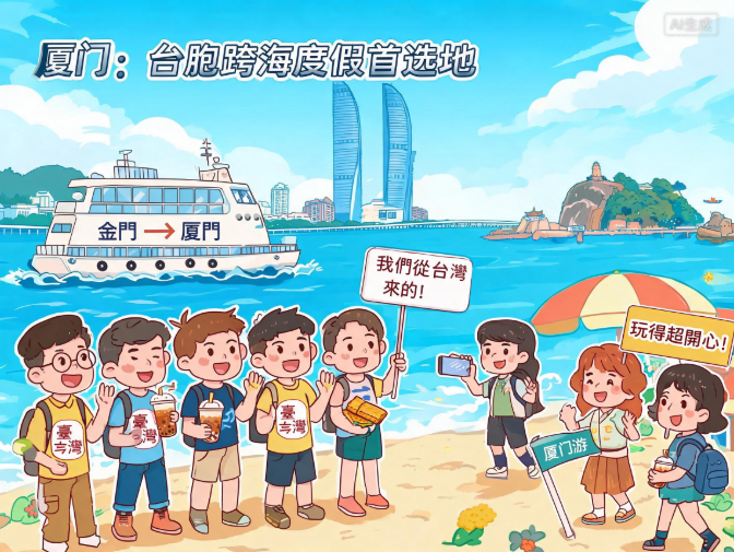 “五一”假期厦门成台胞 跨海度假首选地