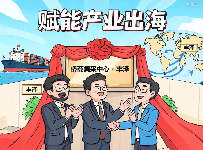 赋能产业出海 侨商集采中心落地丰泽