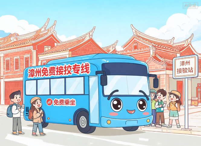 漳州市区开通5条免费接驳专线