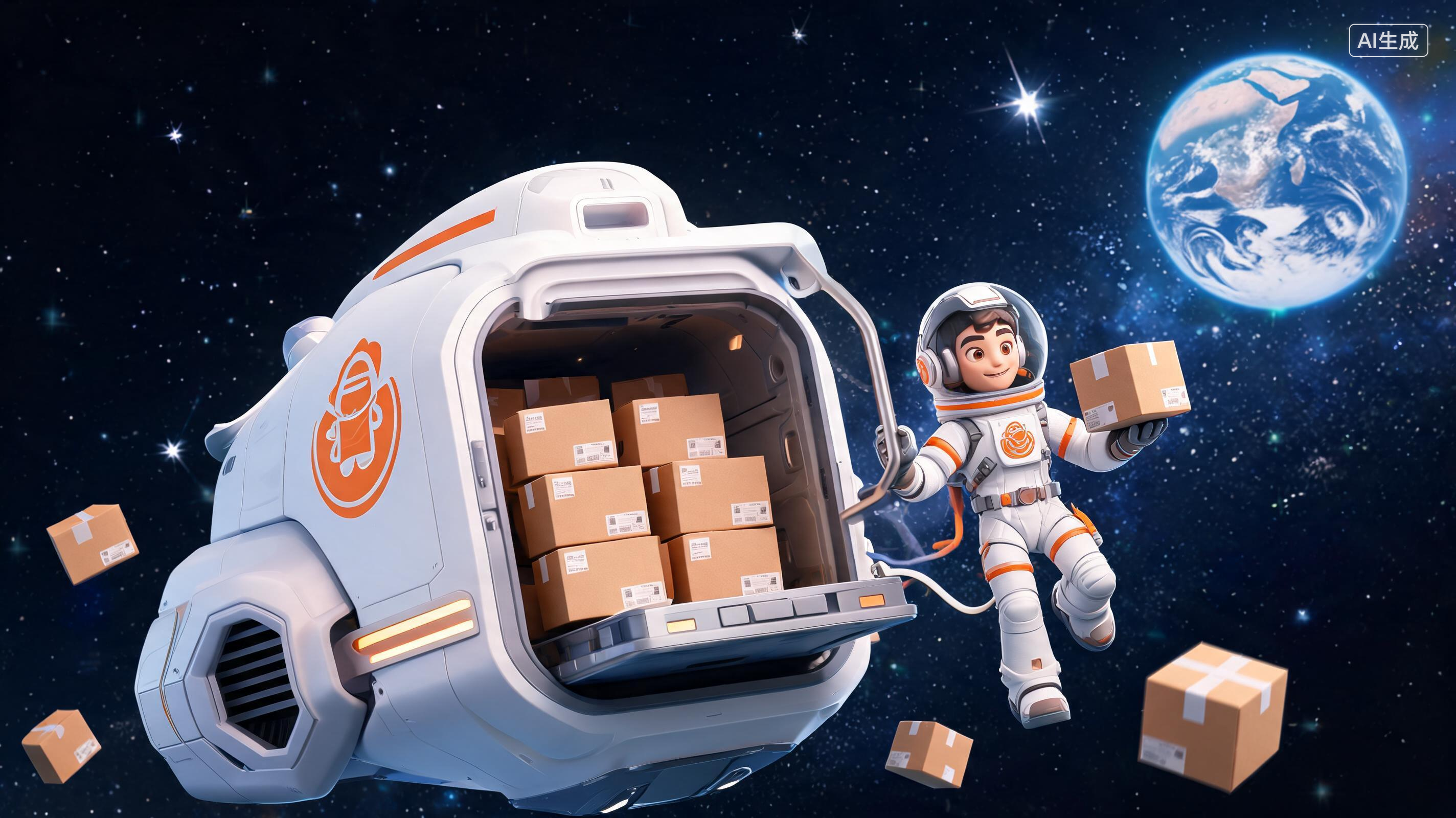 这次的“太空快递”有点特别