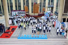 福州防灾减灾宣传进校园 科普达人秀接地气聚人气