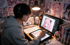 女孩沉迷二次元花掉家中18万积蓄找画师约稿
