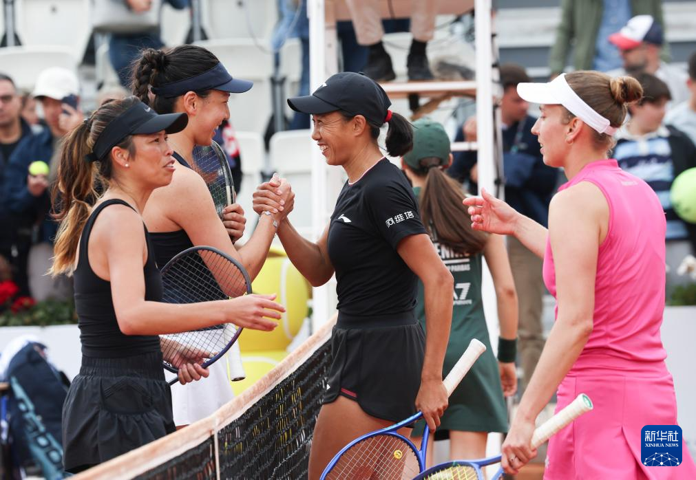 WTA1000罗马站：谢淑薇/王欣瑜晋级女双16强