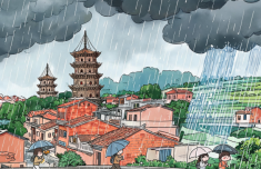新一轮降雨来袭 明日泉州市中到大雨 局部乡镇暴雨
