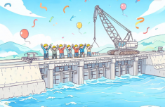 九龙江北溪水闸改建工程取得关键突破