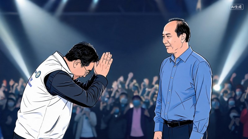 赖瑞隆竞选主轴向韩国瑜致敬？游淑慧酸：当年骂得口沫横飞