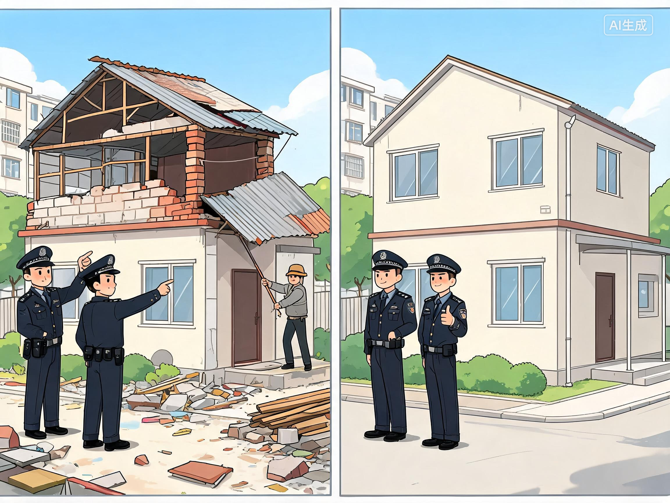 福州晋安：织密治违网 回应民生盼
