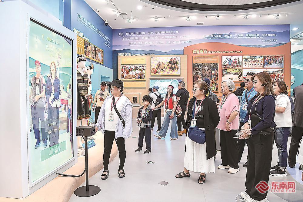 两岸嘉宾参观平潭壳丘头遗址博物馆