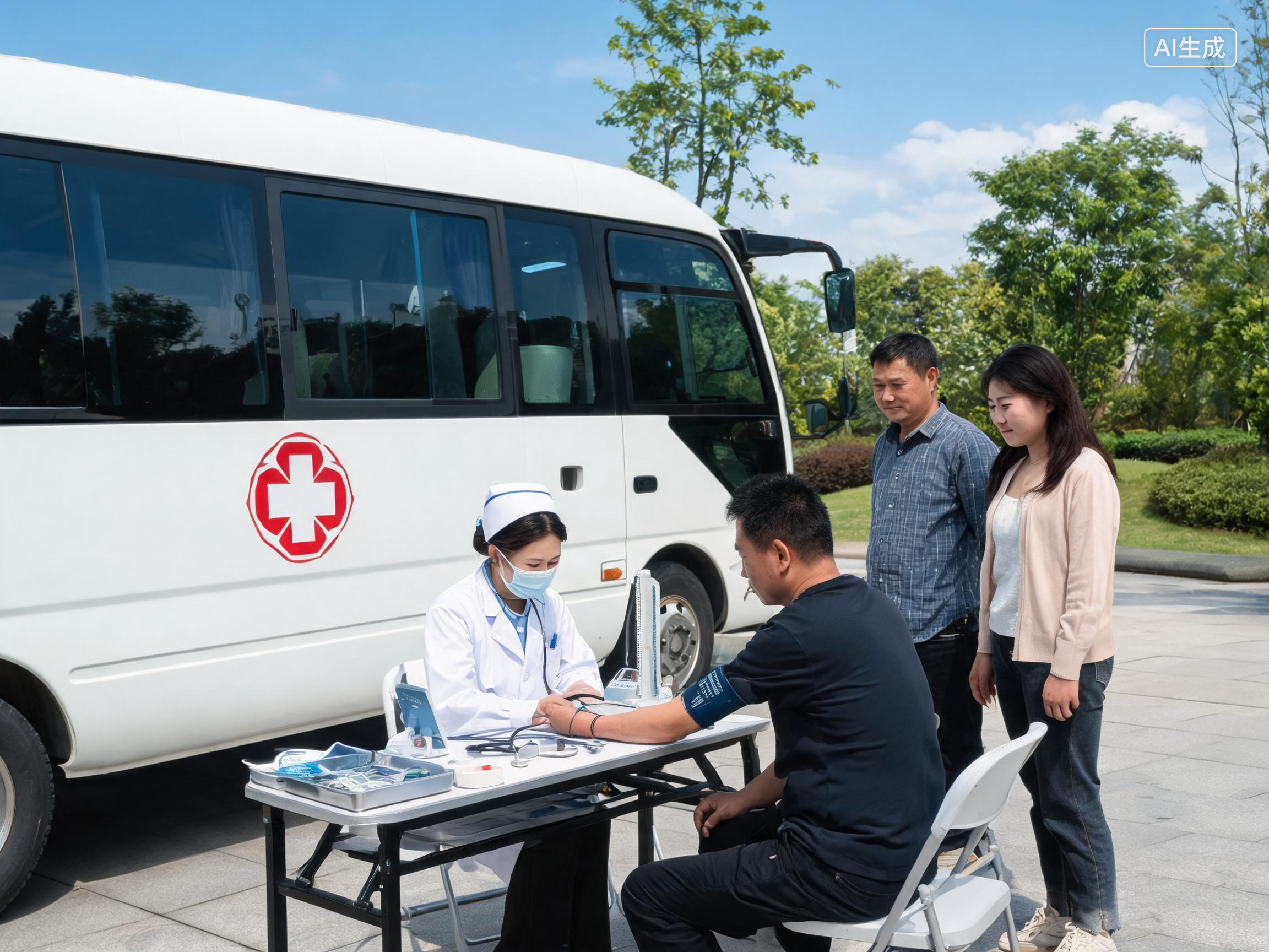 仙游鲤城：为偏远村居老人开通体检“摆渡专车”