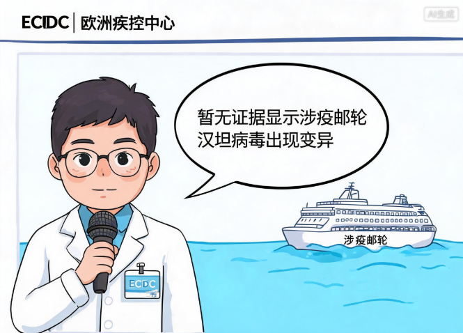 欧洲疾控中心：暂无证据显示涉疫邮轮汉坦病毒出现变异
