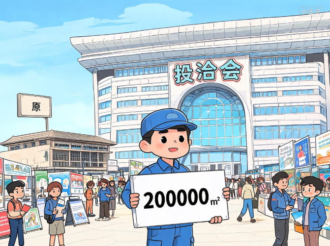 今年投洽会展览面积扩至20万平方米