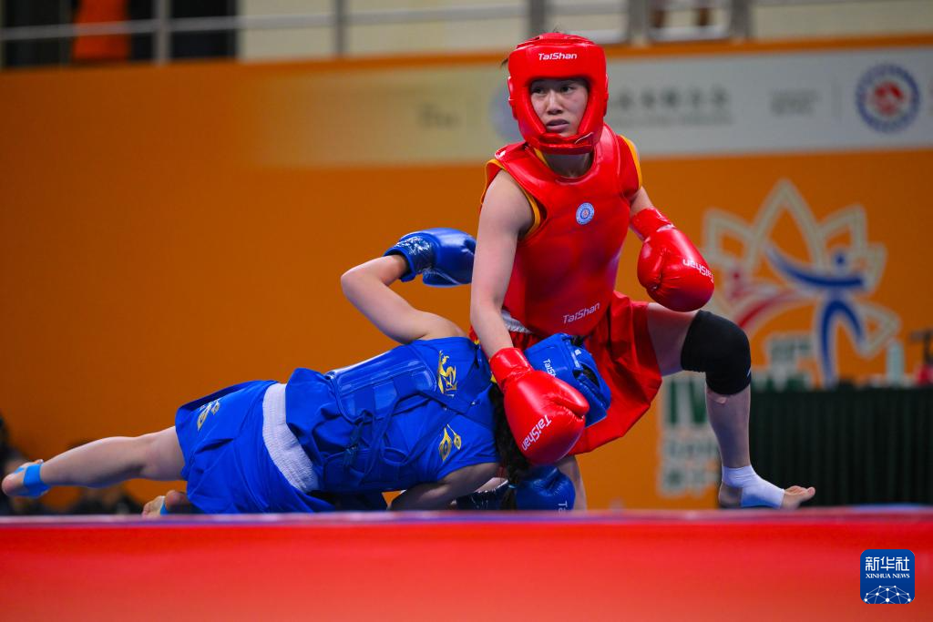 武术散打世界杯：杜玉霞获女子48公斤级冠军 