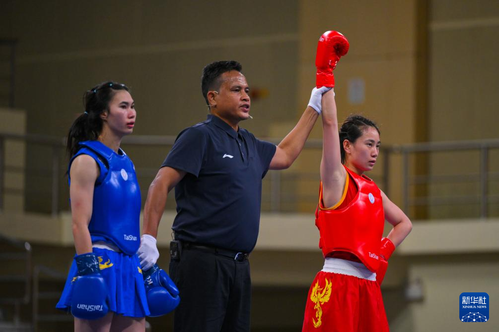 武术散打世界杯：杜玉霞获女子48公斤级冠军 