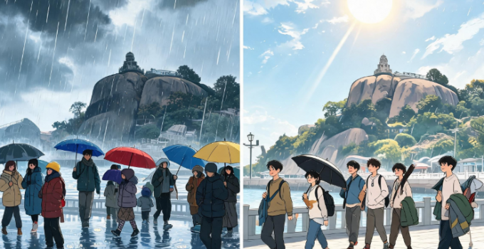 今明两天厦门雨水持续 ​后天雨势减弱气温回升