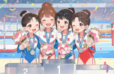 体操全锦赛女团摘银 福建队创造历史最好成绩