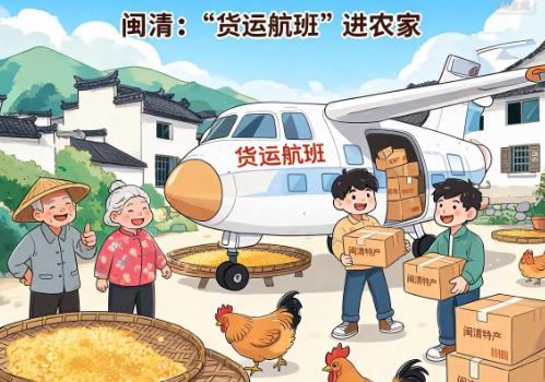 闽清:“货运航班”进农家