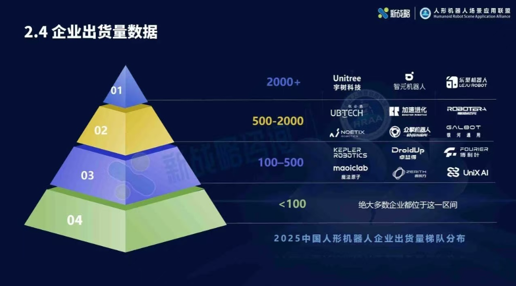 2025人形机器人行业报告:宇树出货量与市场占比双第一