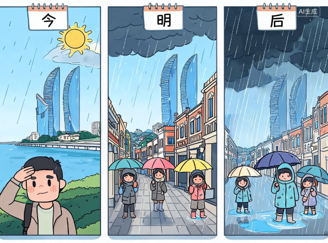 今起三天 厦门转为“多雨模式”