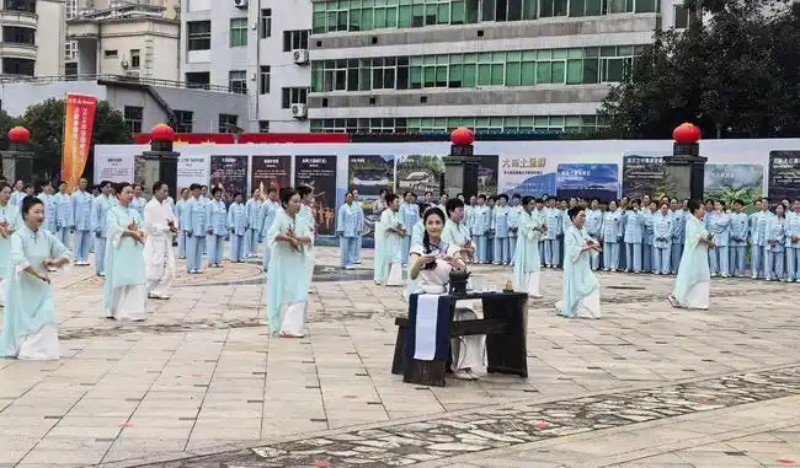 2026年全国老年人太极拳健身大联动主会场活动开幕式现场气氛热烈。主办方供图