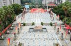 福建大田：千余名老人共舞太极拳