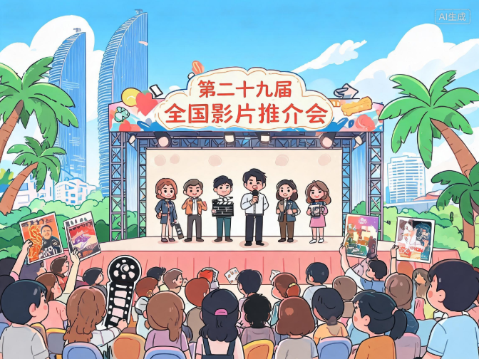 第二十九届全国影片推介会在厦门开幕