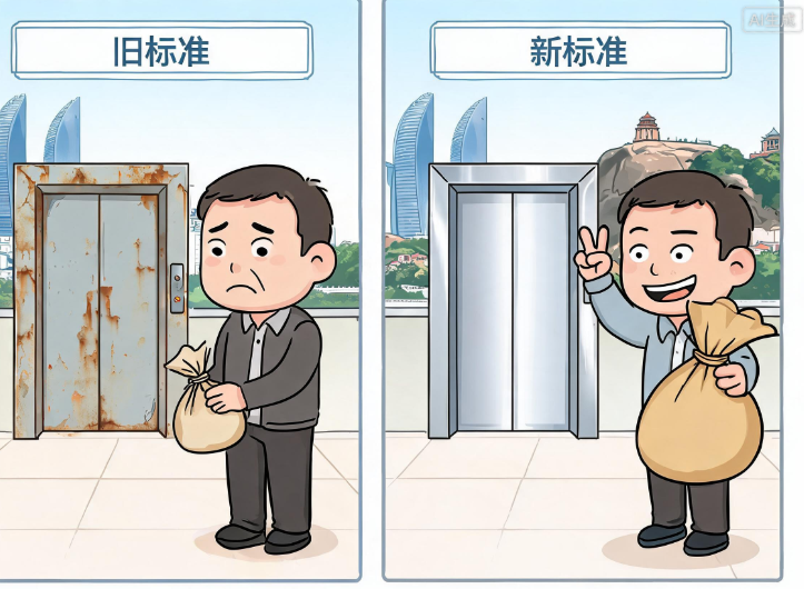 厦门市电梯以旧换新补助标准调整