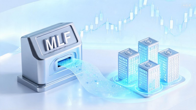 央行开展6000亿元1年期中期借贷便利（MLF）操作